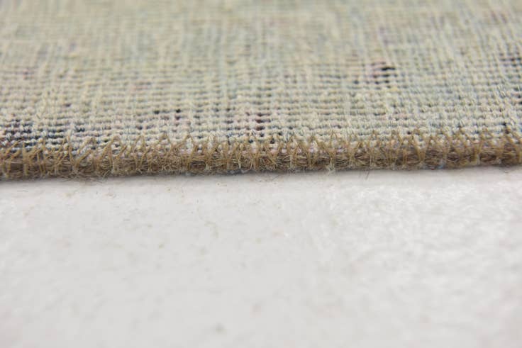 Detail image of 6' x 6' 5 Hand Knotted Ultra Vintage Persian Wool Square Rug