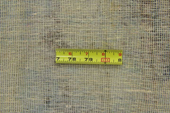 6' x 6' 5 Hand Knotted Ultra Vintage Persian Wool Square Rug