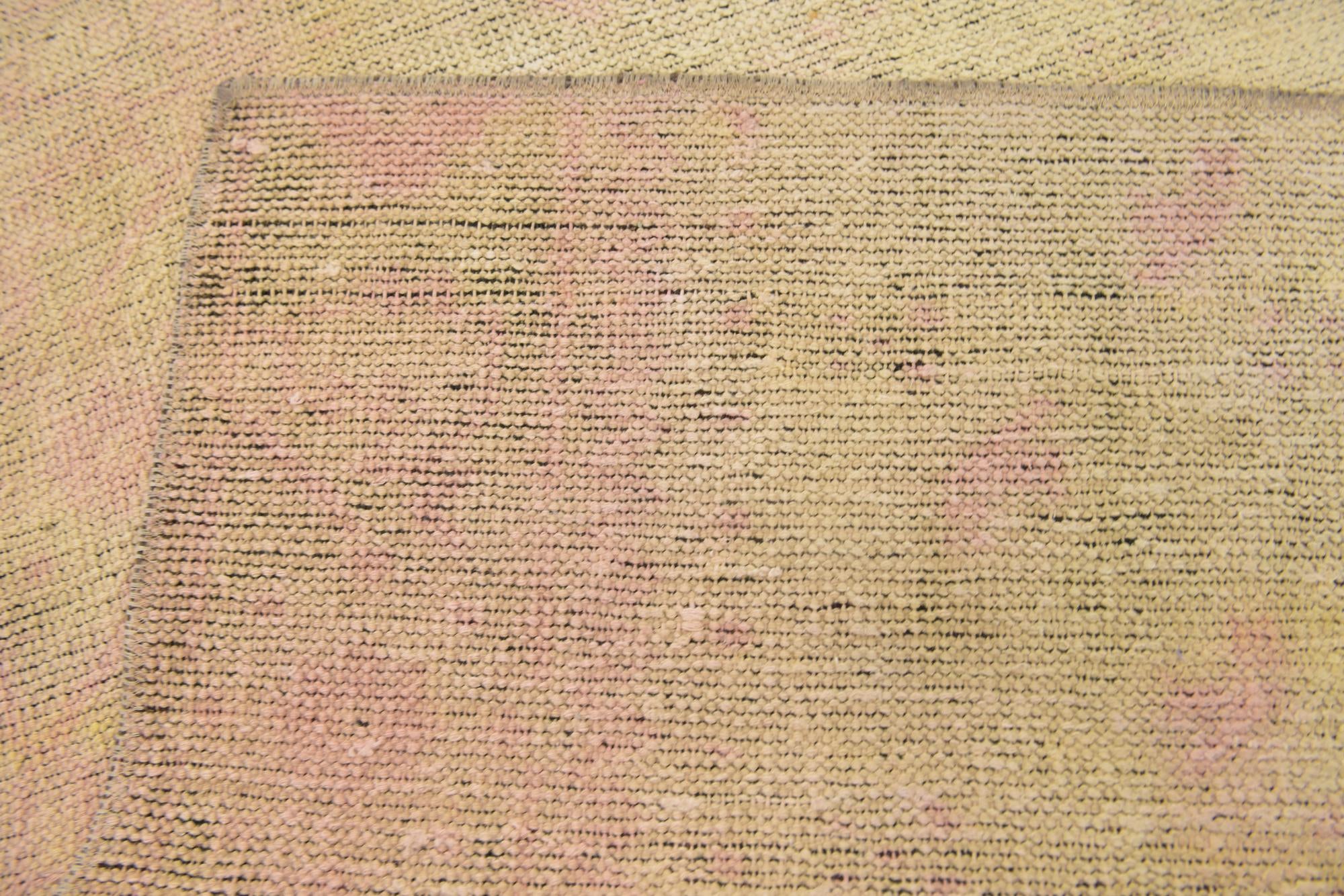 3' 3 x 3' 5 Hand Knotted Ultra Vintage Persian Wool Square Rug