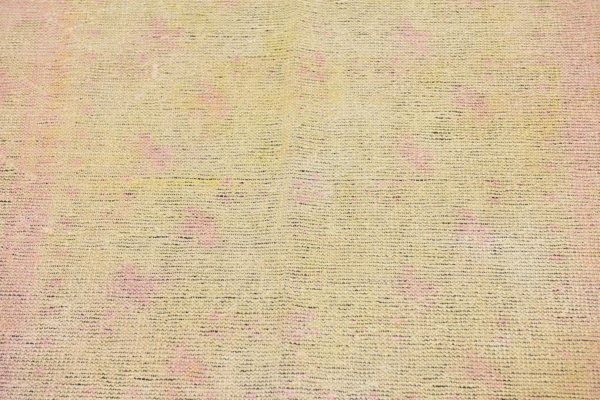 3' 3 x 3' 5 Hand Knotted Ultra Vintage Persian Wool Square Rug