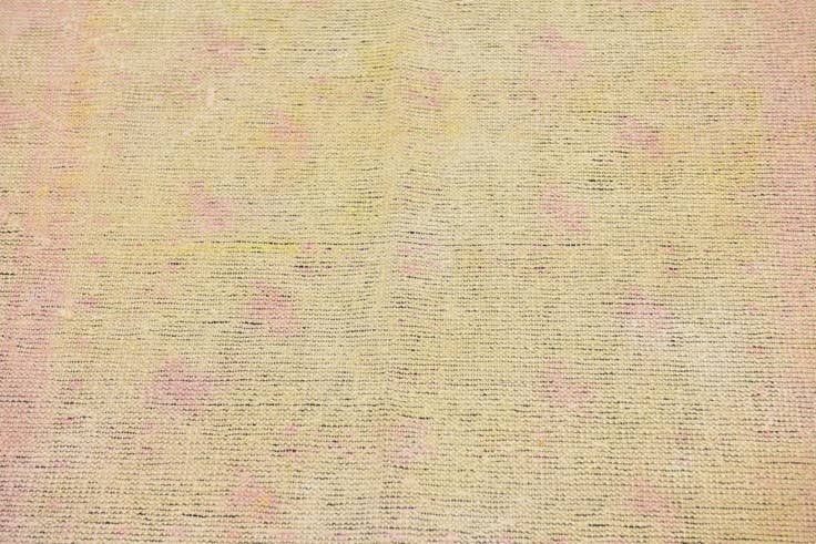 Detail image of 3' 3 x 3' 5 Hand Knotted Ultra Vintage Persian Wool Square Rug