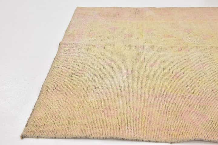 3' 3 x 3' 5 Hand Knotted Ultra Vintage Persian Wool Square Rug