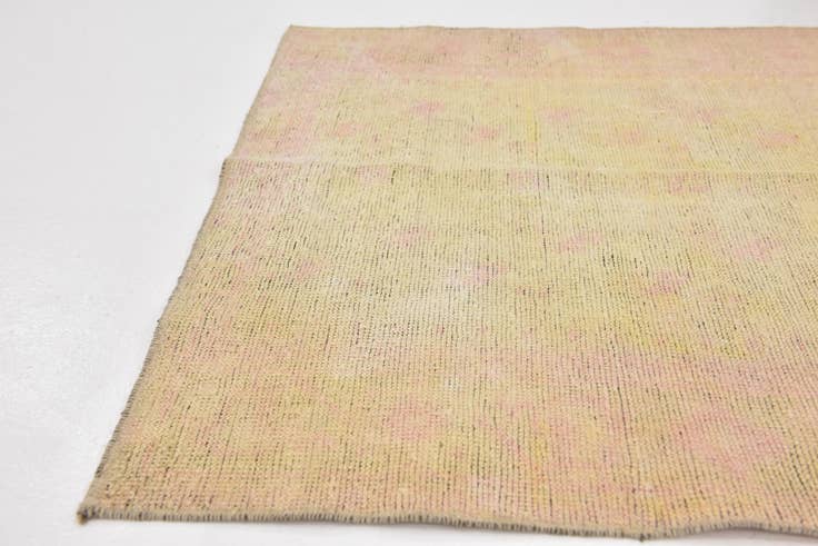 Detail image of 3' 3 x 3' 5 Hand Knotted Ultra Vintage Persian Wool Square Rug