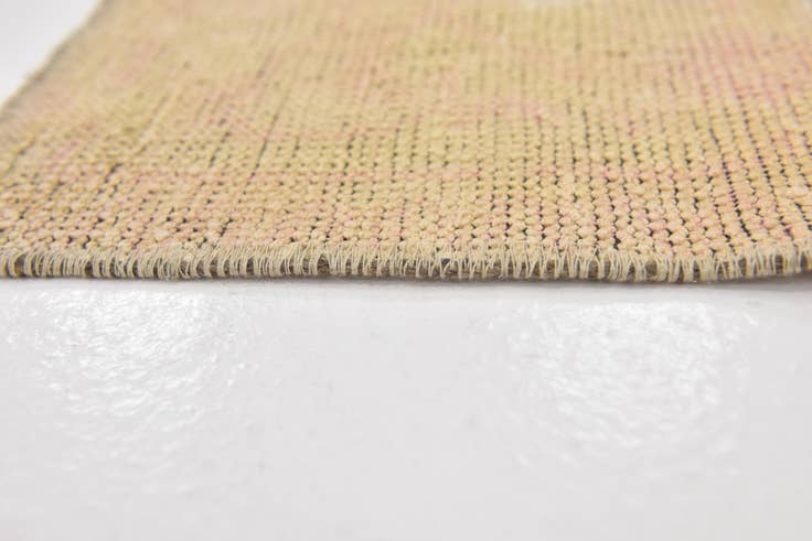 Detail image of 3' 3 x 3' 5 Hand Knotted Ultra Vintage Persian Wool Square Rug