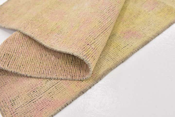 3' 3 x 3' 5 Hand Knotted Ultra Vintage Persian Wool Square Rug