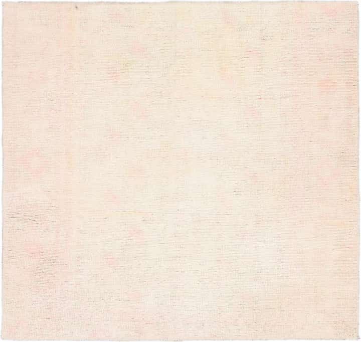 3' 3 x 3' 5 Hand Knotted Ultra Vintage Persian Wool Square Rug