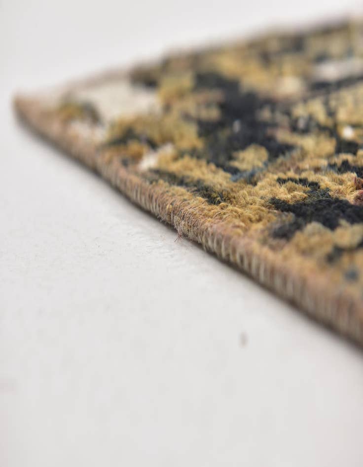 Detail image of 7' 9 x 8' 4  Hand Knotted Ultra Vintage Persian Wool Square Rug