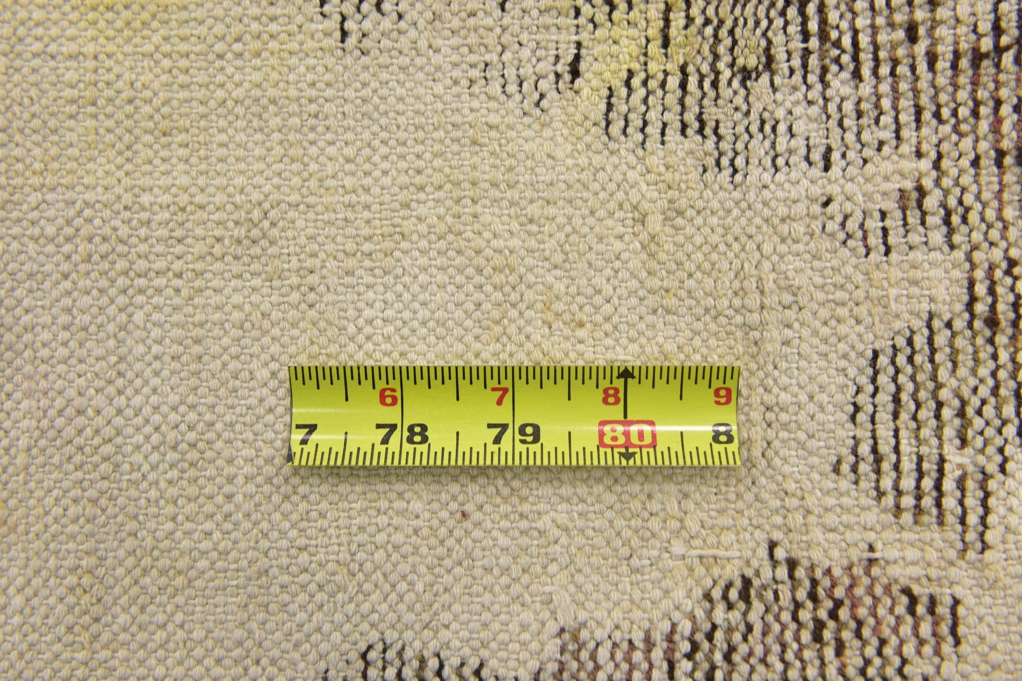 3' 10 x 4' Hand Knotted Ultra Vintage Persian Wool Square Rug