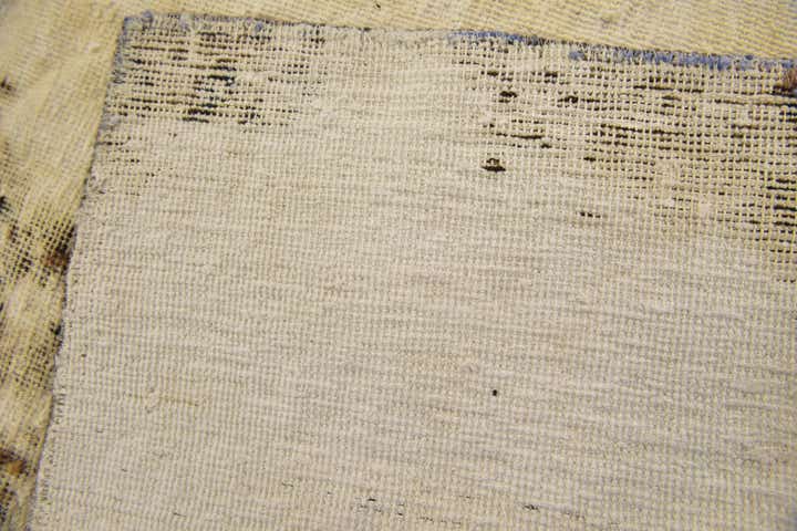 4' 9 x 5' 6 Hand Knotted Ultra Vintage Persian Wool Square Rug