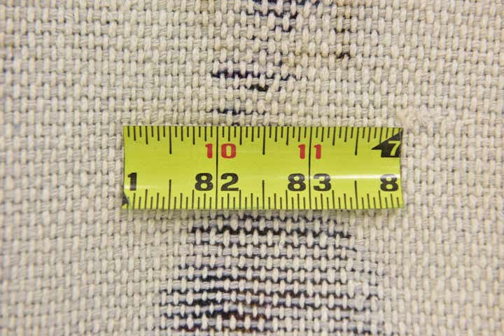 4' 9 x 4' 10 Hand Knotted Ultra Vintage Persian Wool Square Rug