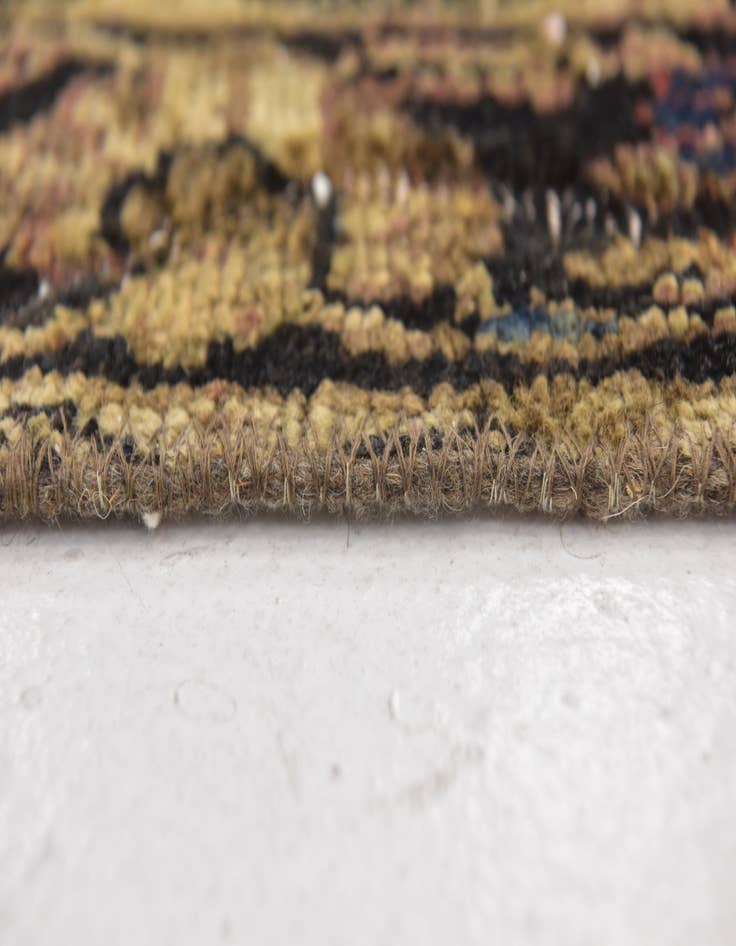 Detail image of 5' 5 x 6' 2  Hand Knotted Ultra Vintage Persian Wool Square Rug