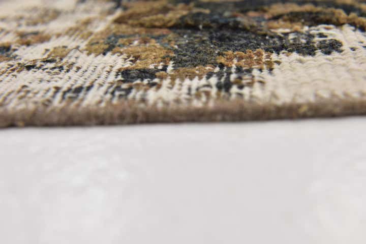 8' 10 x 9' 10 Hand Knotted Ultra Vintage Persian Wool Square Rug