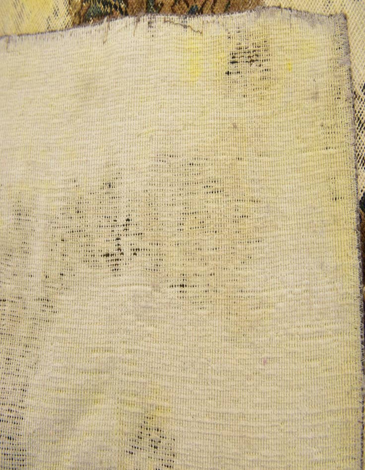 Detail image of 9' 5 x 9' 10  Hand Knotted Ultra Vintage Persian Wool Square Rug