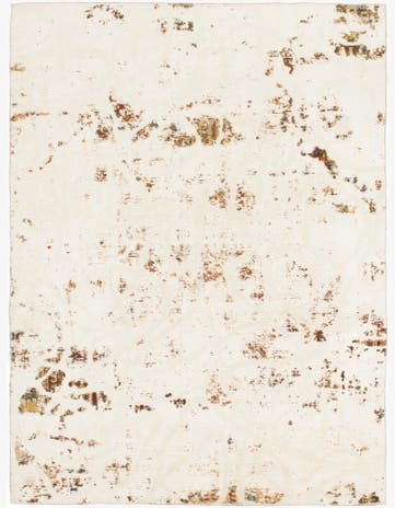 7' x 8' 2 Hand Knotted Ultra Vintage Persian Wool Square Rug