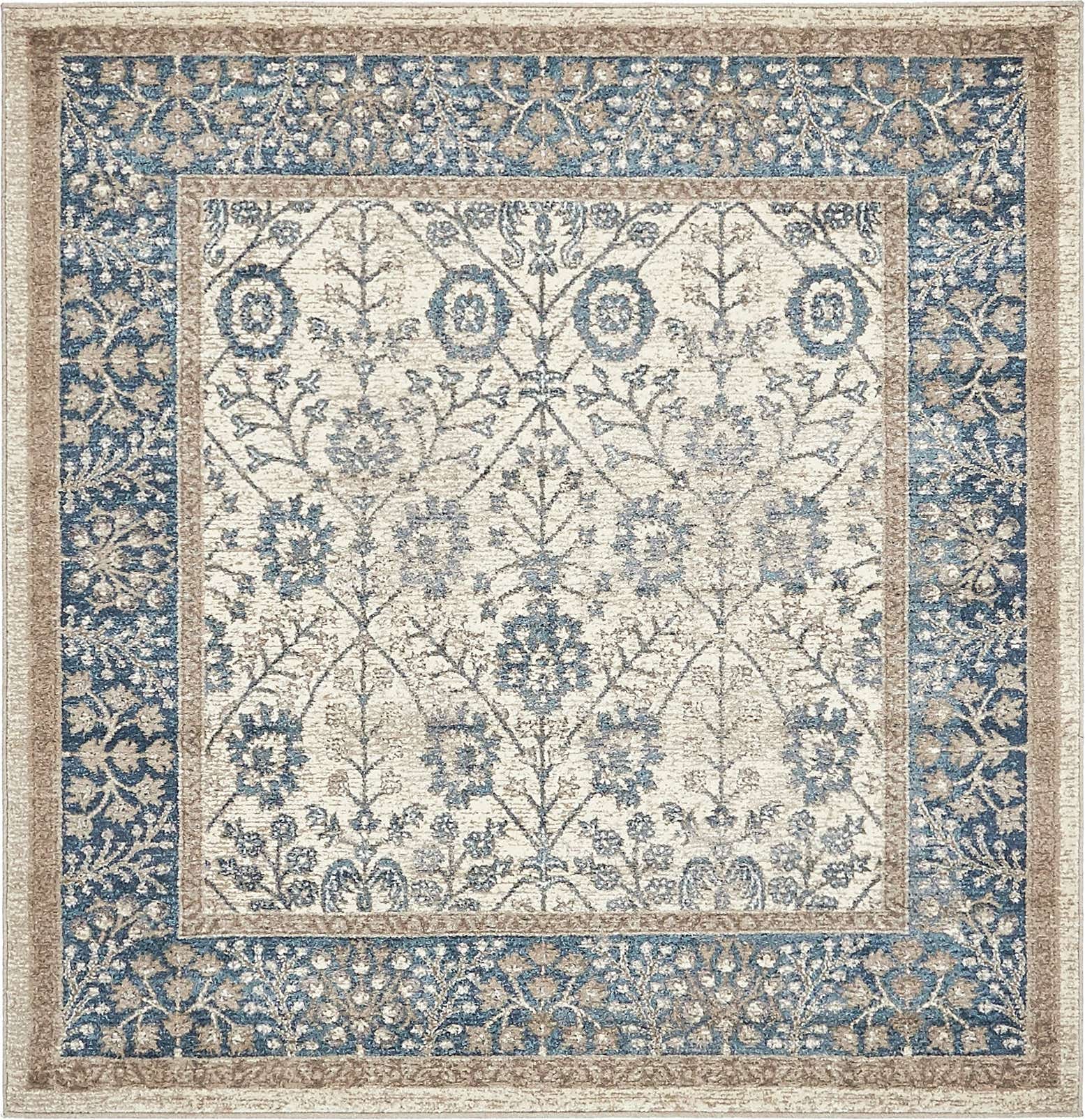 5' x 5' Vienna Square Rug