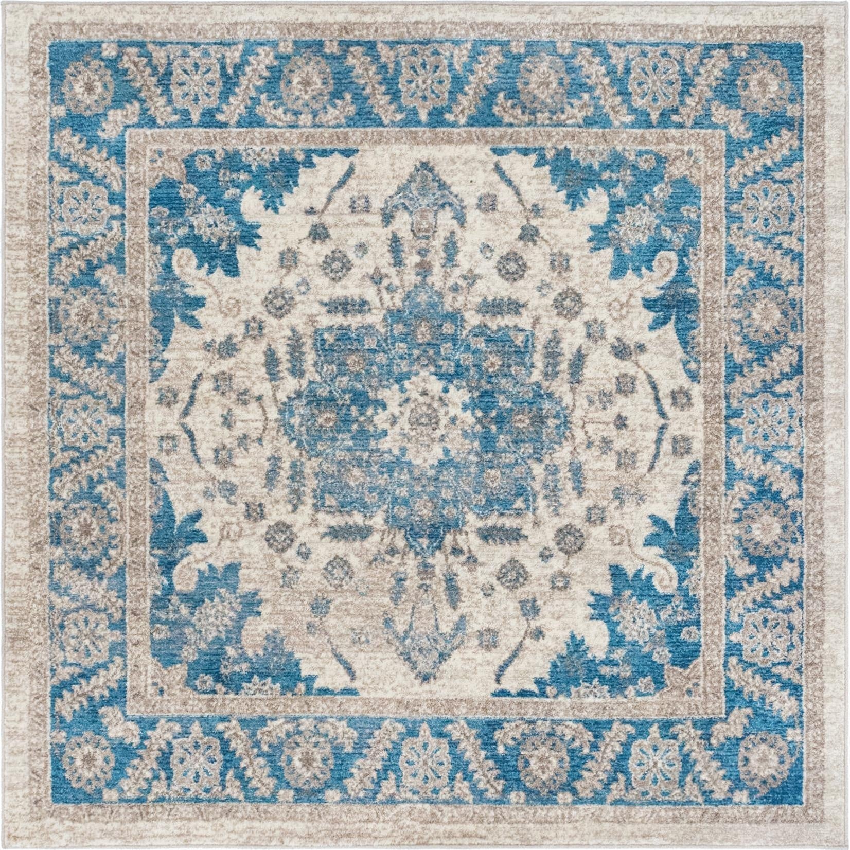 5' x 5' Vienna Square Rug