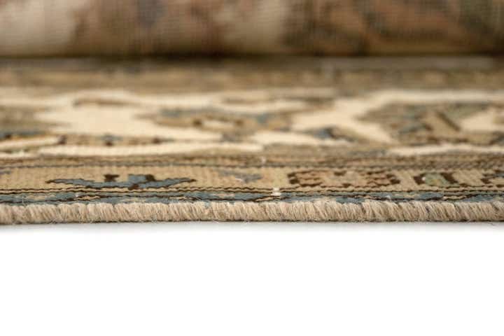 290cm x 330cm Hand Knotted Vintage Royal Persian Wool Square Rug