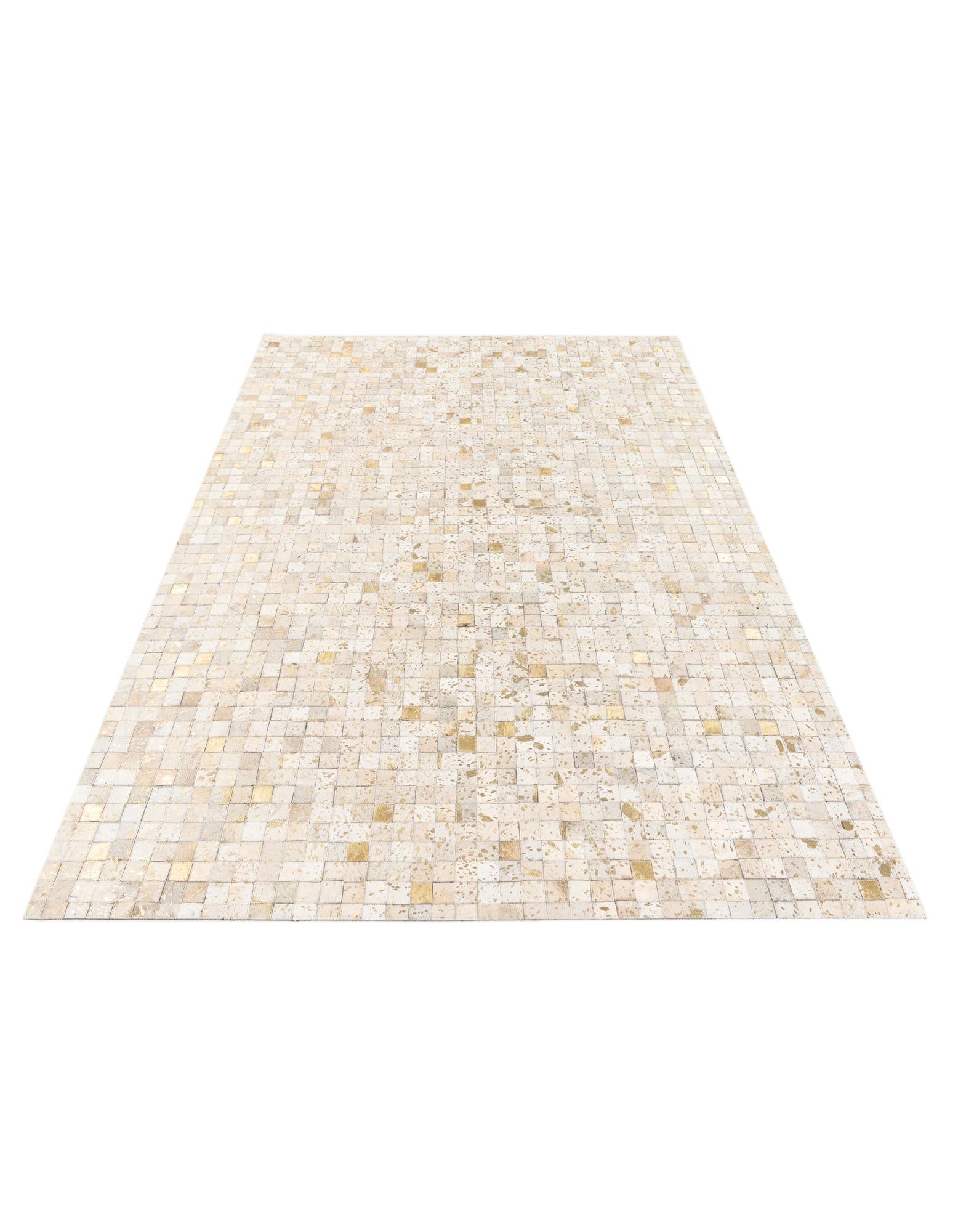 5' 2 x 7' 6 Cowhide Stocks Rug