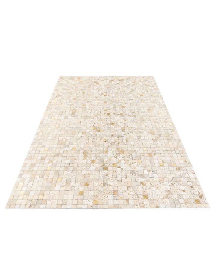 5' 2 x 7' 6 Cowhide Stocks Rug