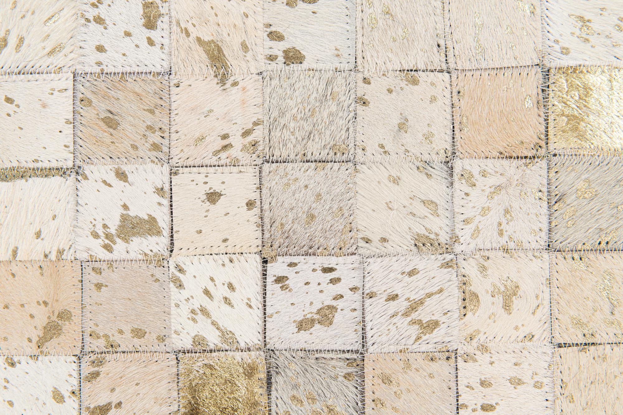 5' 2 x 7' 6 Cowhide Stocks Rug