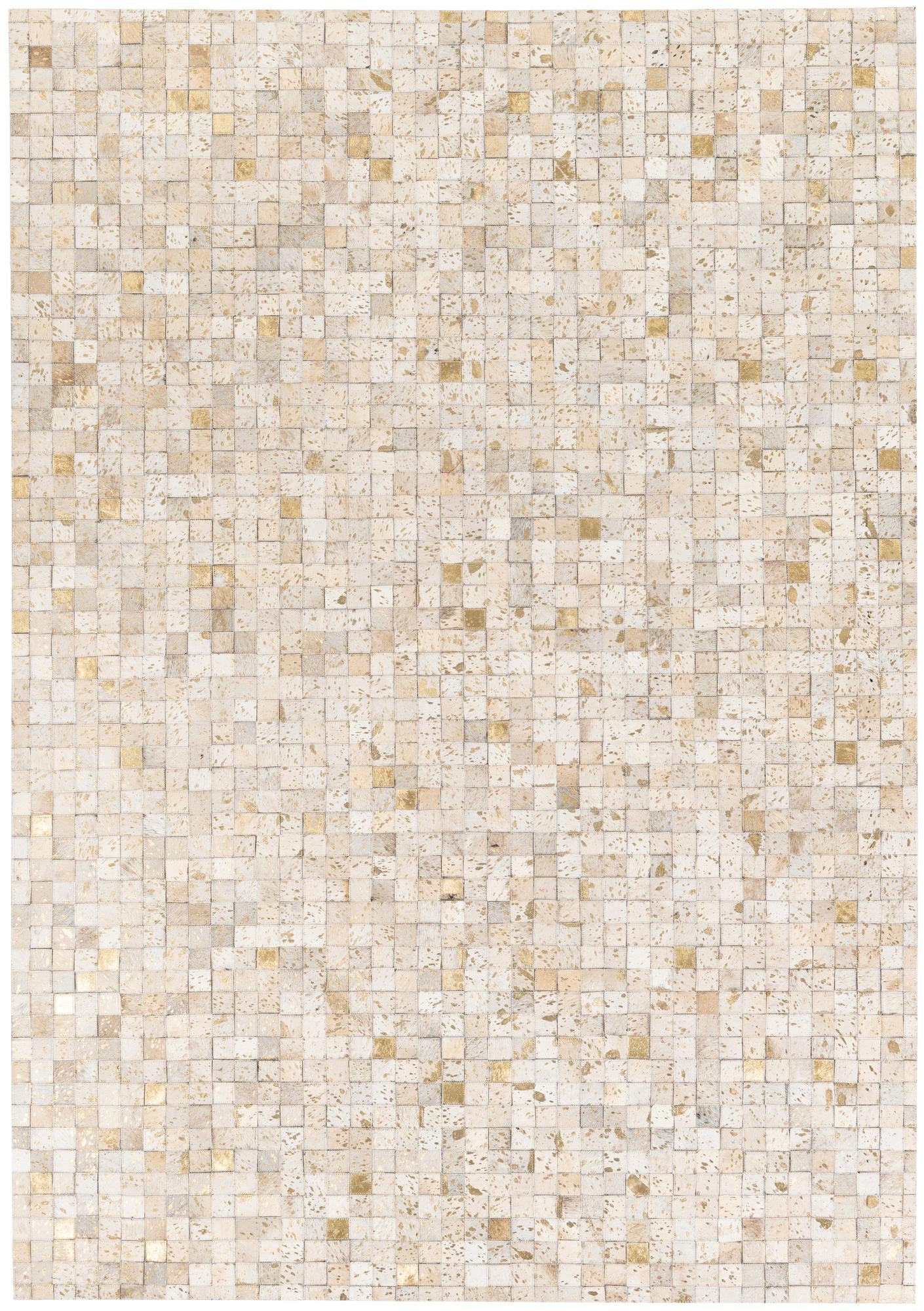 5' 2 x 7' 6 Cowhide Stocks Rug
