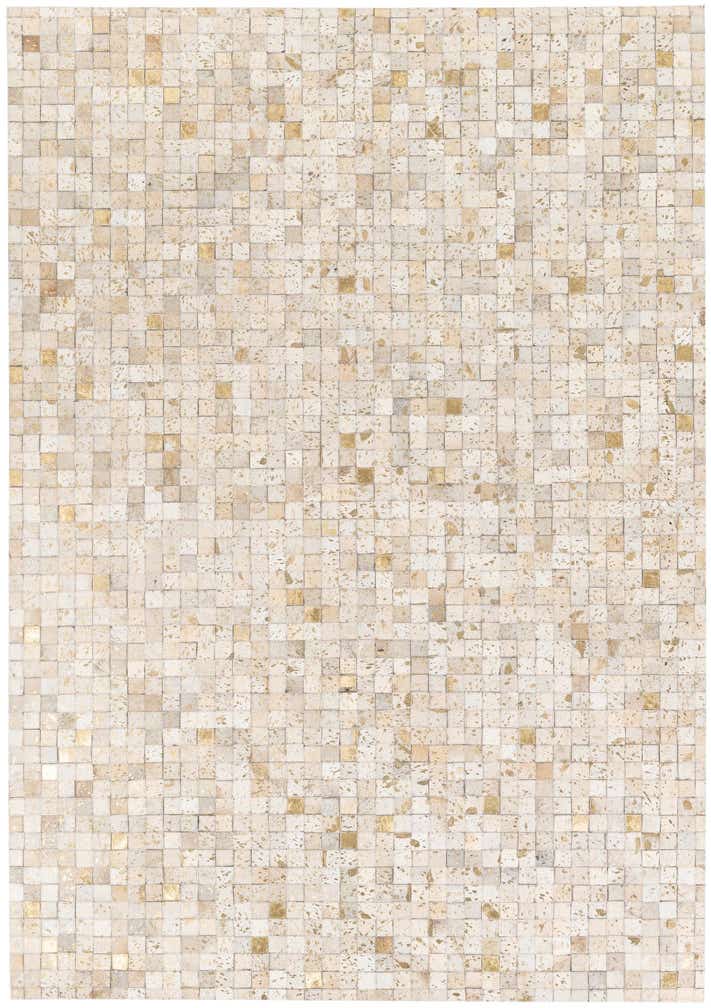 5' 2 x 7' 6 Cowhide Stocks Rug