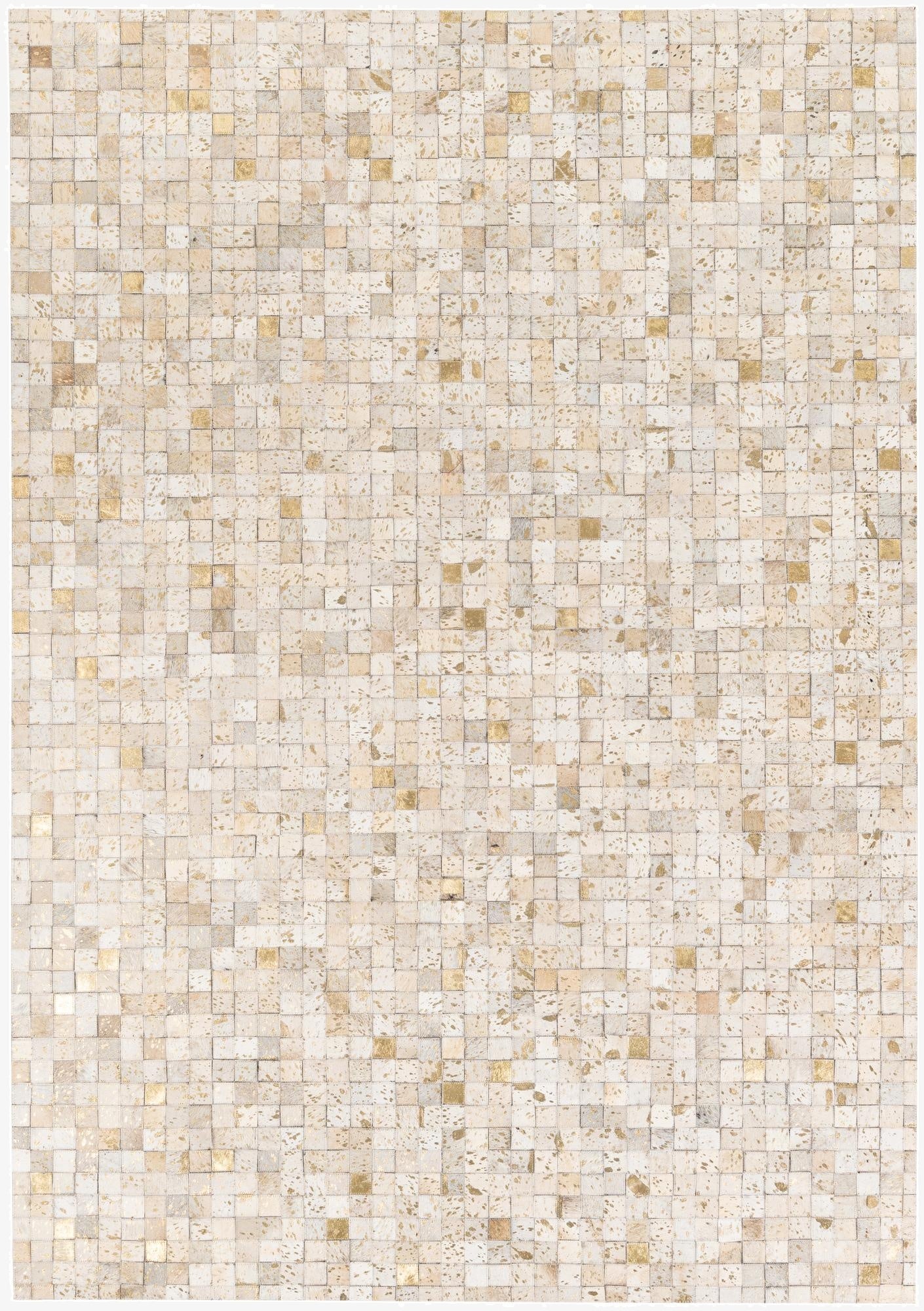 5' 2 x 7' 6 Cowhide Stocks Rug