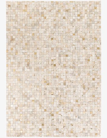 5' 2 x 7' 6 Cowhide Stocks Rug