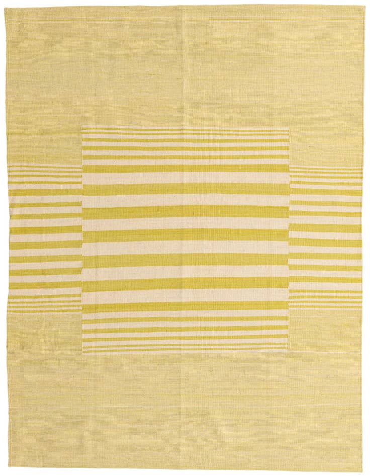 Detail image of 5' 9 x 7' 6 Hand Woven Kilim Modern Wool Rug