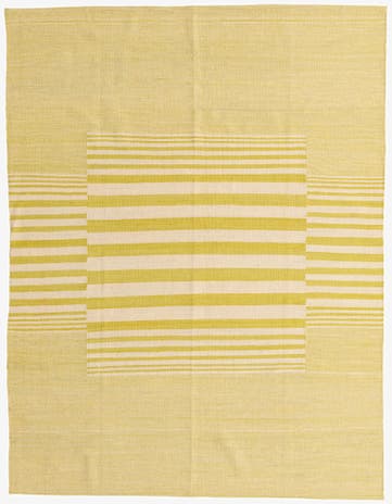 5' 9 x 7' 6 Hand Woven Kilim Modern Wool Rug