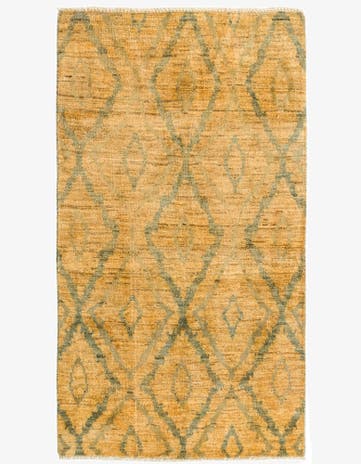 3' x 5' 4 Hand Knotted Modern Ziegler Rug
