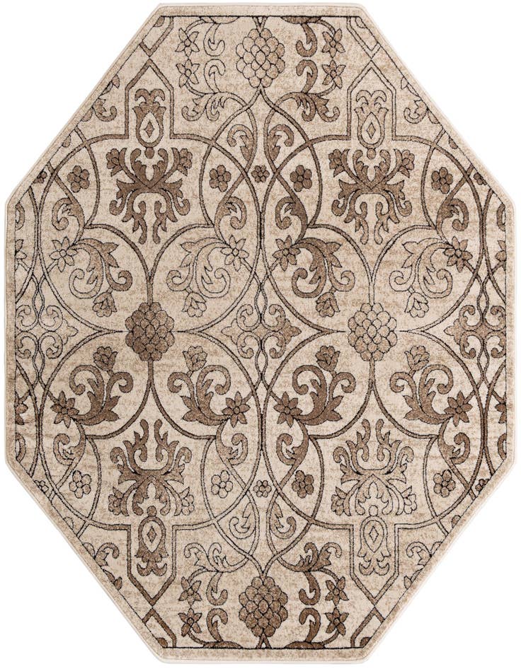 Detail image of 6' x 6' Himalaya Octagon Rug