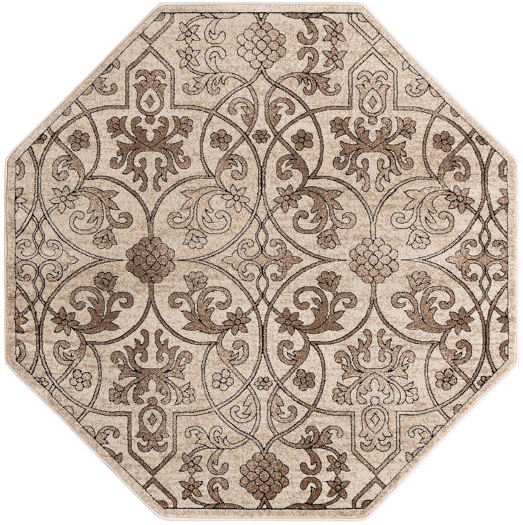 Detail image of 6' x 6' Himalaya Octagon Rug