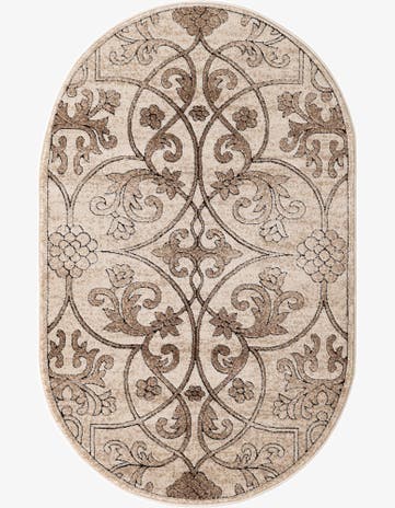 3' 3 x 5' 3 Himalaya Oval Rug