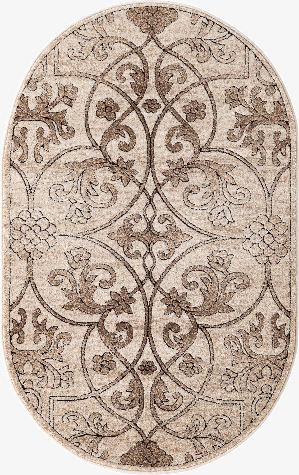 3' 3 x 5' 3 Nepal Oval Rug