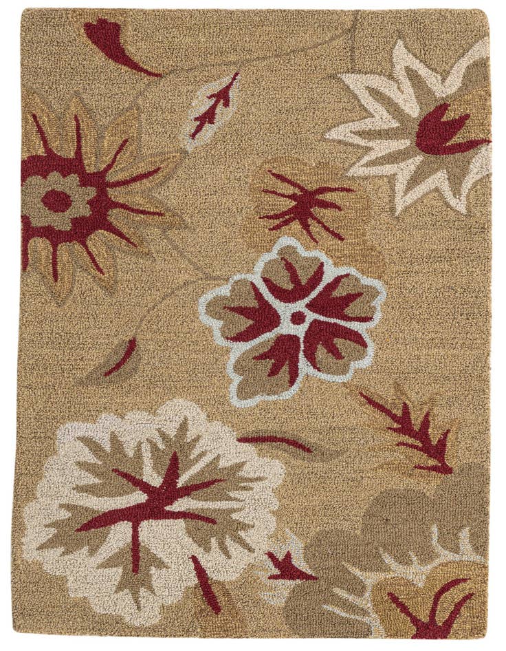 Detail image of 3' x 4' 10 Agra Rug