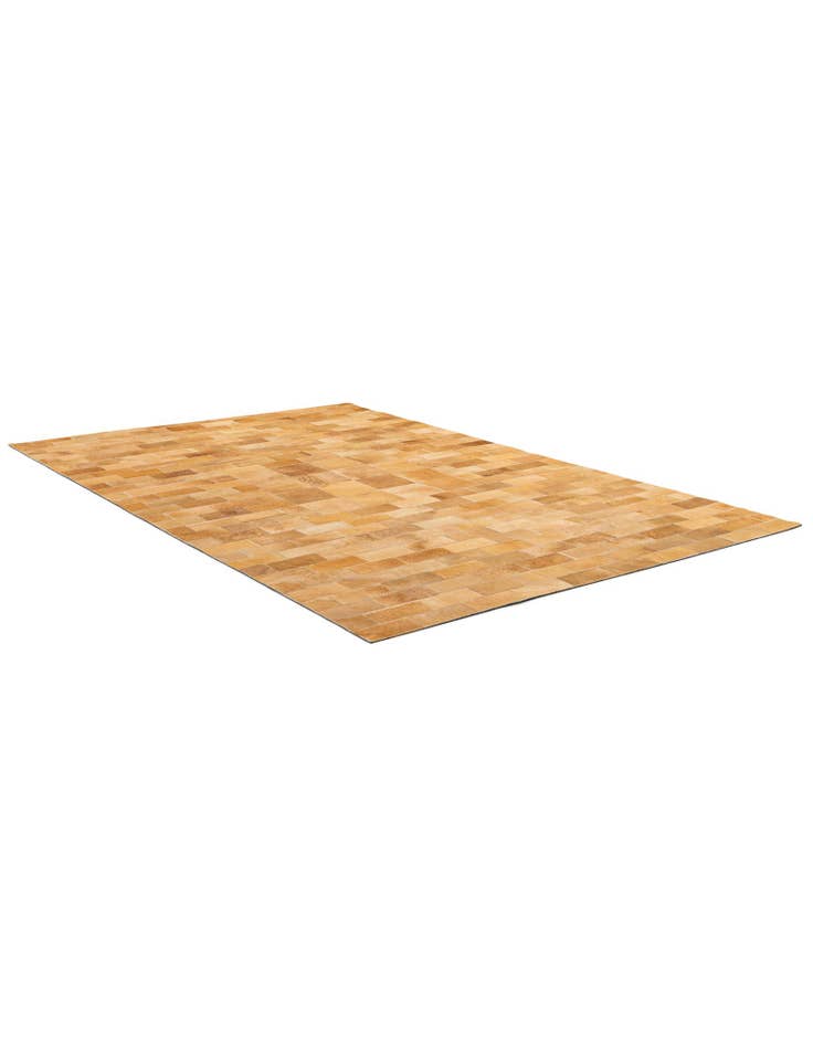 Detail image of 5' 2 x 8' 1 Cowhide - Patchwork Rug