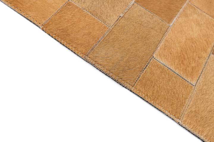 5' 2 x 8' 1 Cowhide - Patchwork Rug