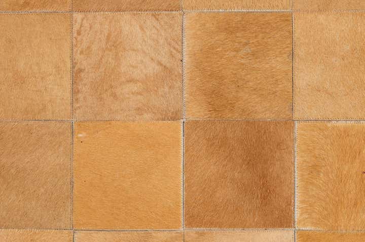 5' 2 x 8' 1 Cowhide - Patchwork Rug