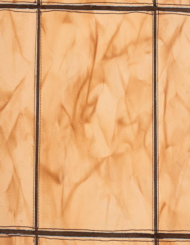 Detail image of 5' x 7' 11 Cowhide - Patchwork Rug