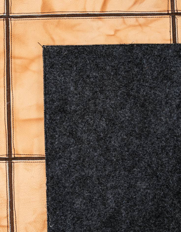 Detail image of 5' x 7' 11 Cowhide - Patchwork Rug