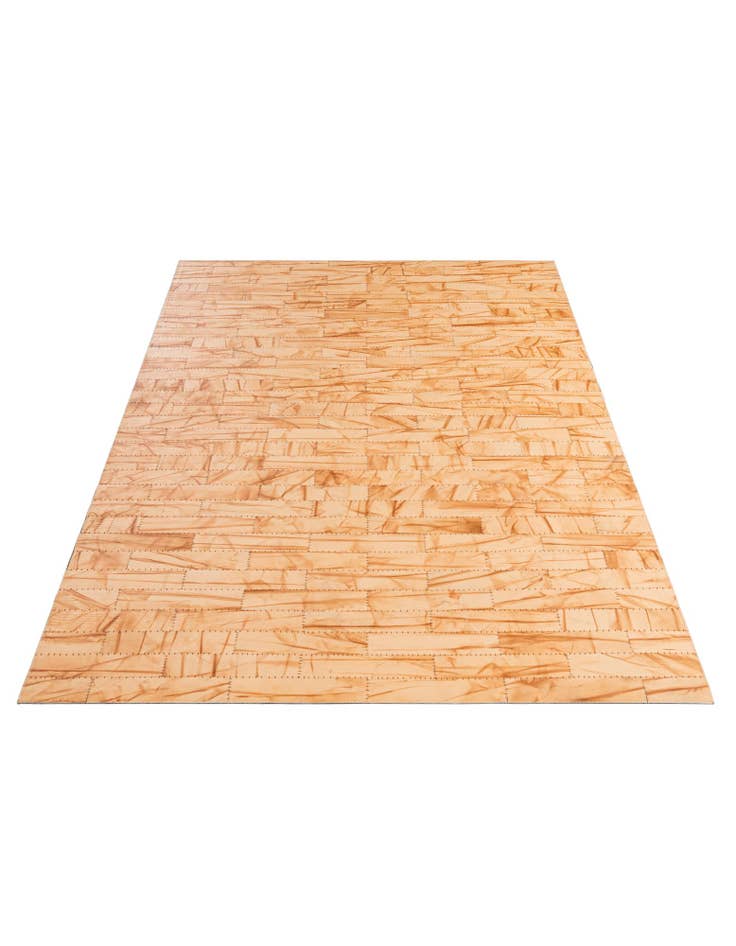 Detail image of 5' x 8' Cowhide - Patchwork Rug