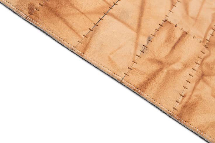 Detail image of 5' x 8' Cowhide - Patchwork Rug