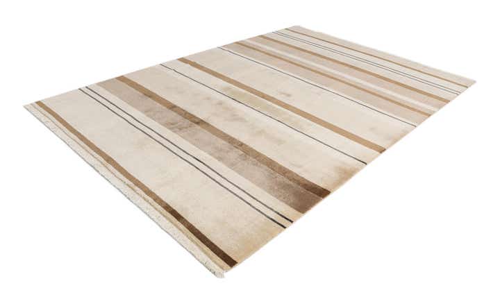 6' 7 x 9' 8 Hand Knotted Darya Wool Rug