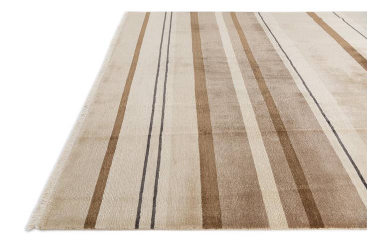 Detail image of 6' 7 x 9' 8 Hand Knotted Darya Wool Rug