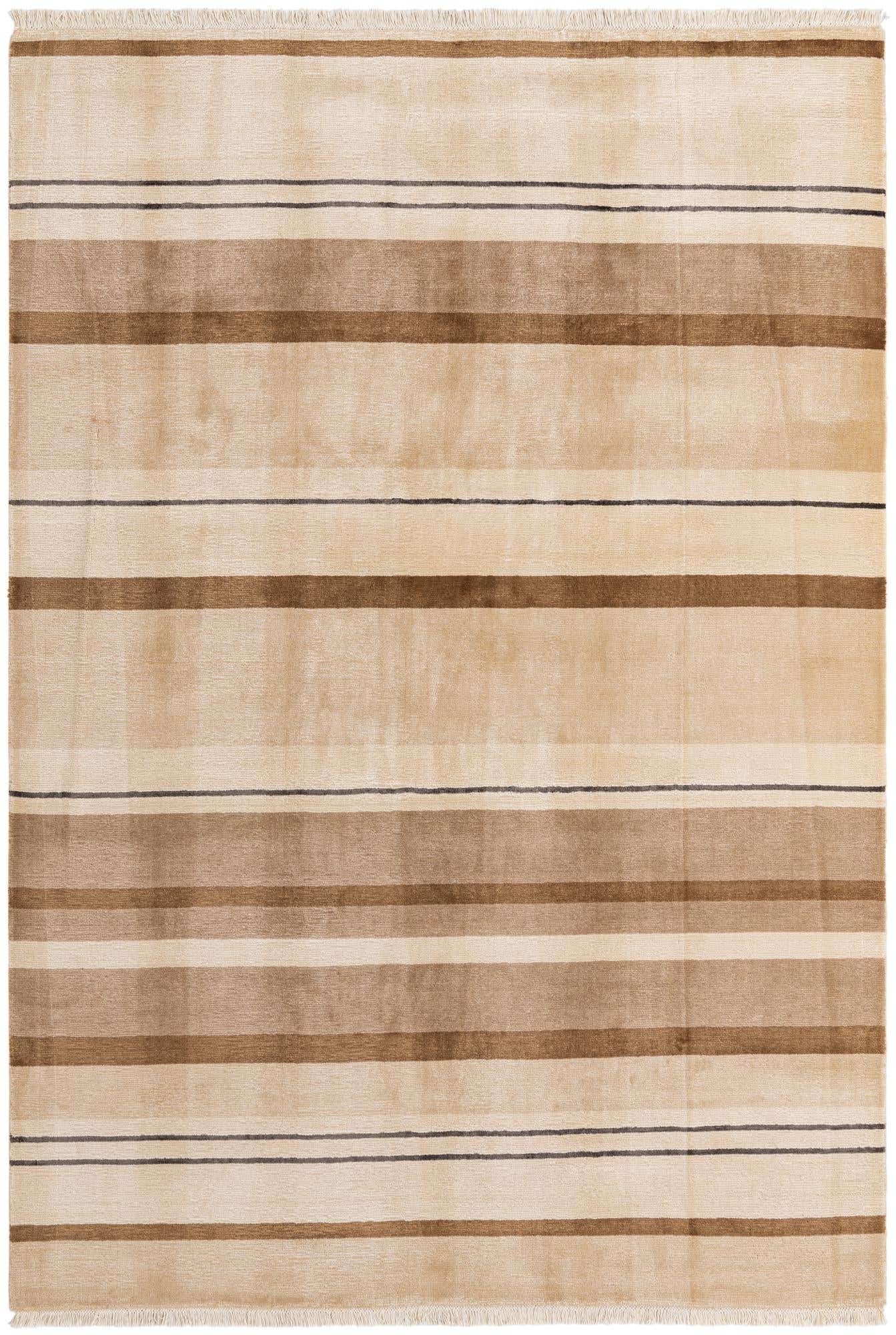 6' 7 x 9' 8 Hand Knotted Darya Wool Rug