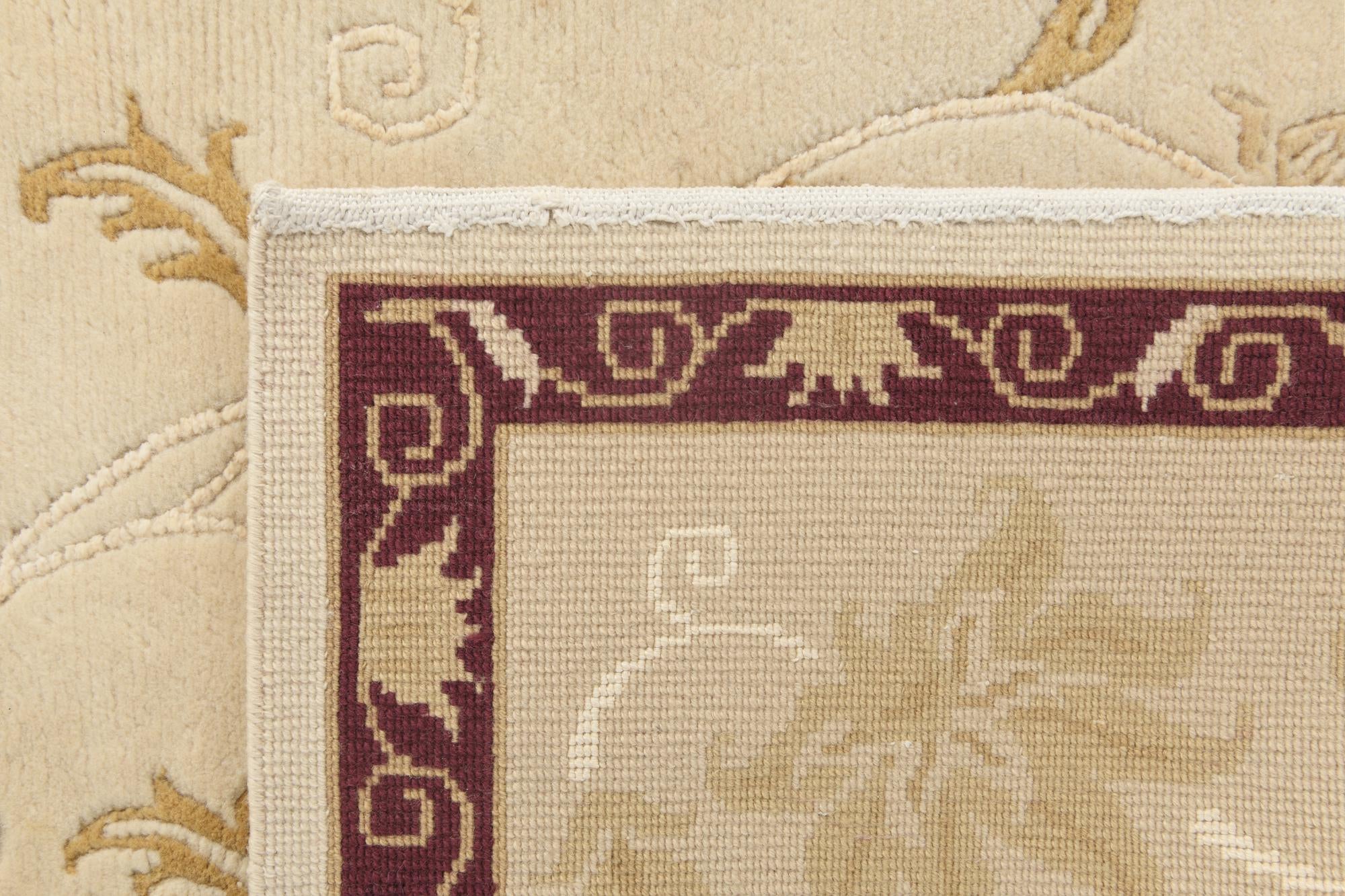 6' 8 x 9' 10 Hand Knotted Darya Wool Rug