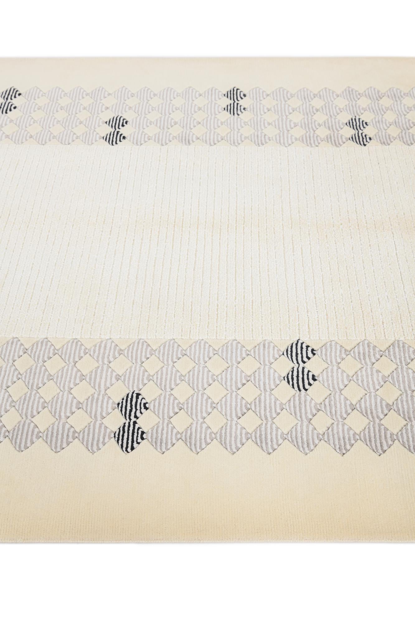 4' 10 x 6' 7 Hand Knotted Darya Wool Rug