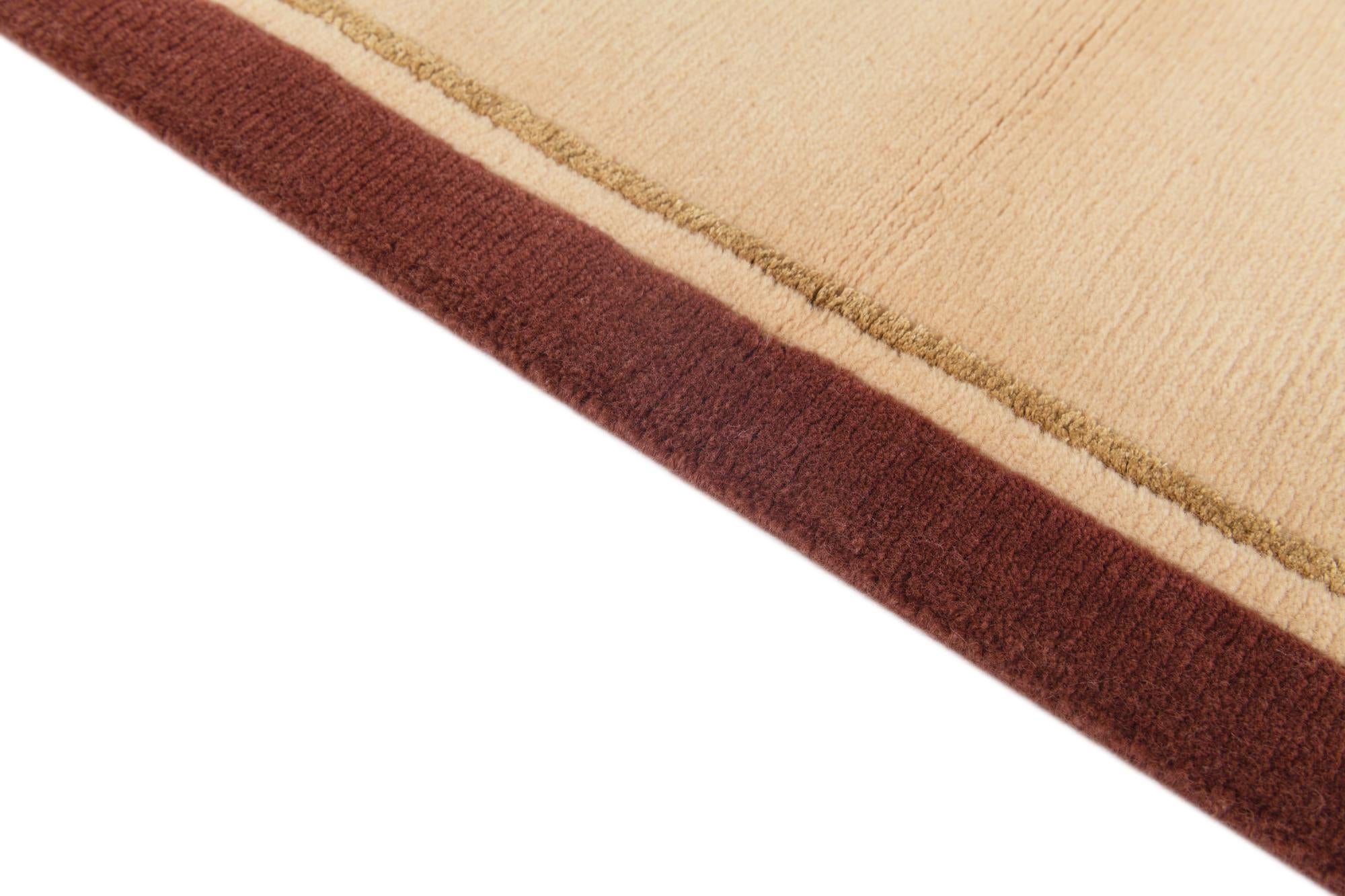 2' 10 x 4' 9 Hand Knotted Darya Wool Rug