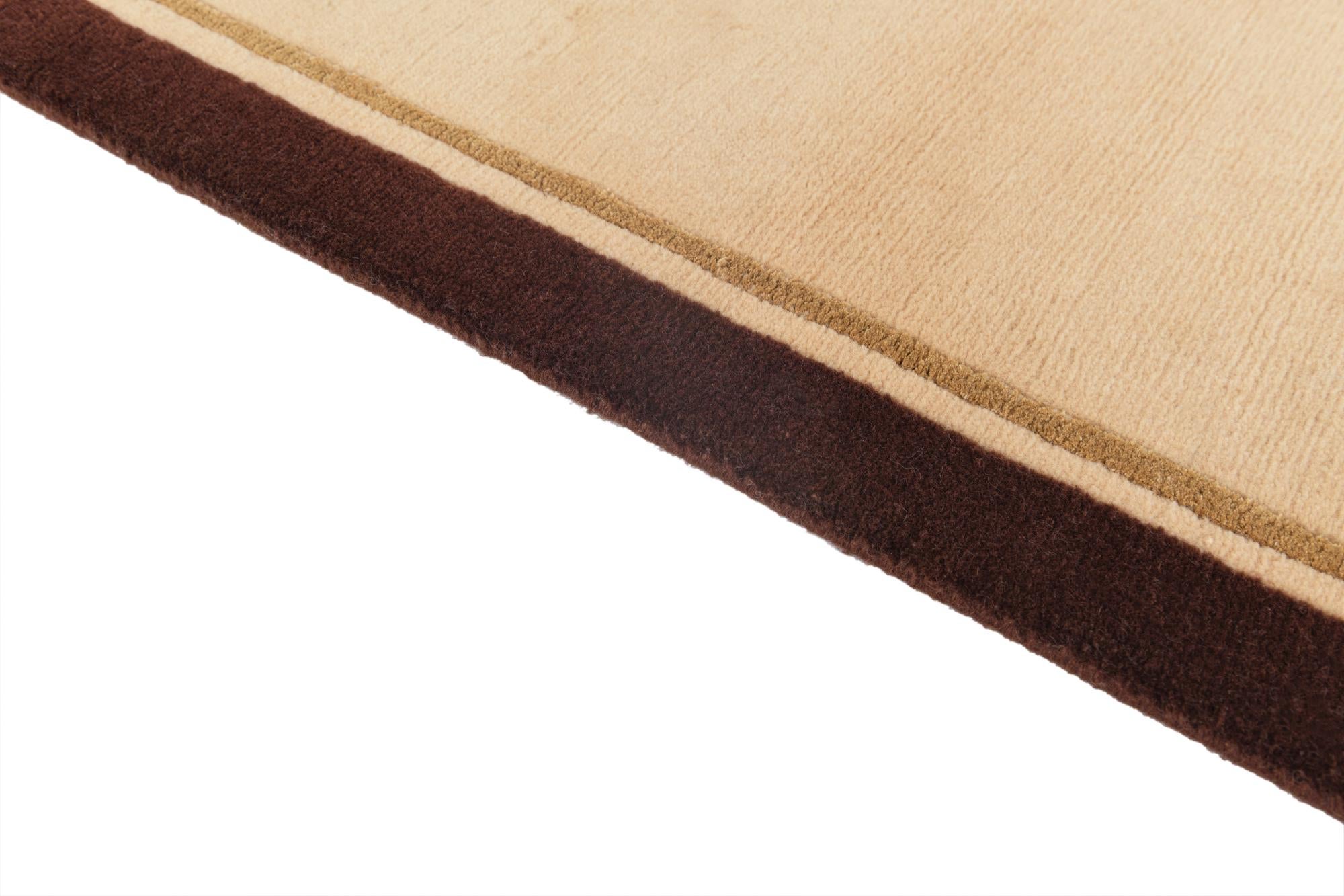2' 11 x 4' 11 Hand Knotted Darya Wool Rug